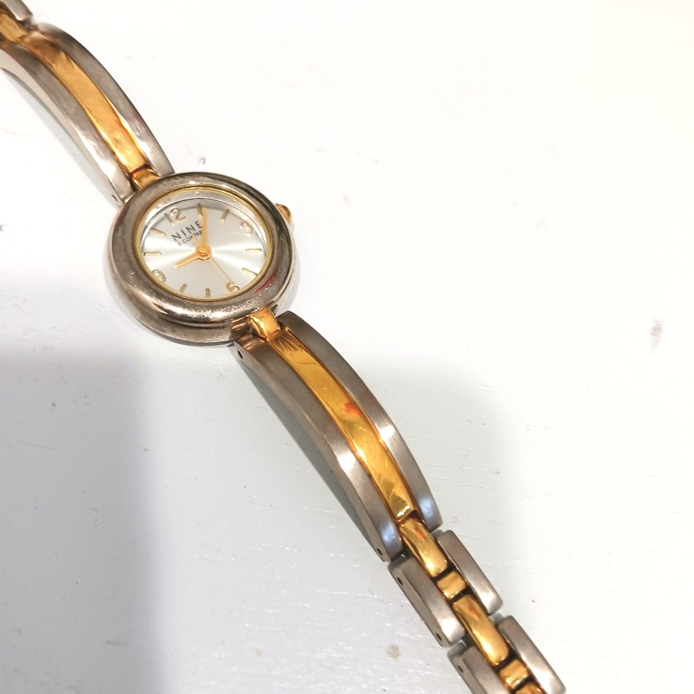 Women's Nine West two toned watch